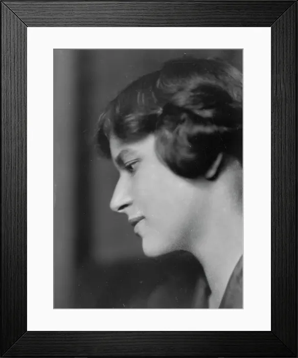 Framed Print : Osborn, M. Miss, portrait photograph, 1916 May 6. Creator: Arnold Genthe Framed Print : Osborn, M. Miss, portrait photograph, 1916 May 6. Creator: Arnold Genthe