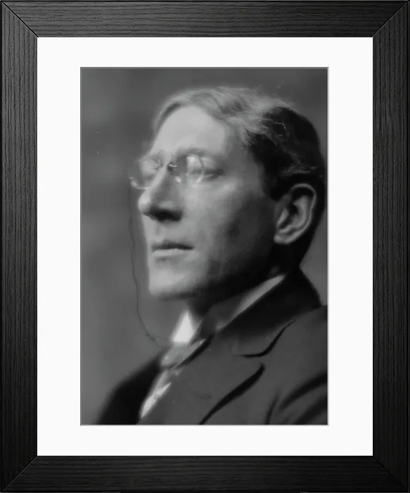 Framed Print : Osbourn, Lloyd, Mr. portrait photograph, 1915. Creator: Arnold Genthe Framed Print : Osbourn, Lloyd, Mr. portrait photograph, 1915. Creator: Arnold Genthe