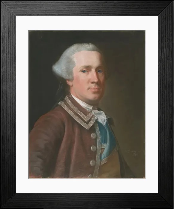 Framed Print : John Temple, 1765. Creator: John Singleton Copley Framed Print : John Temple, 1765. Creator: John Singleton Copley