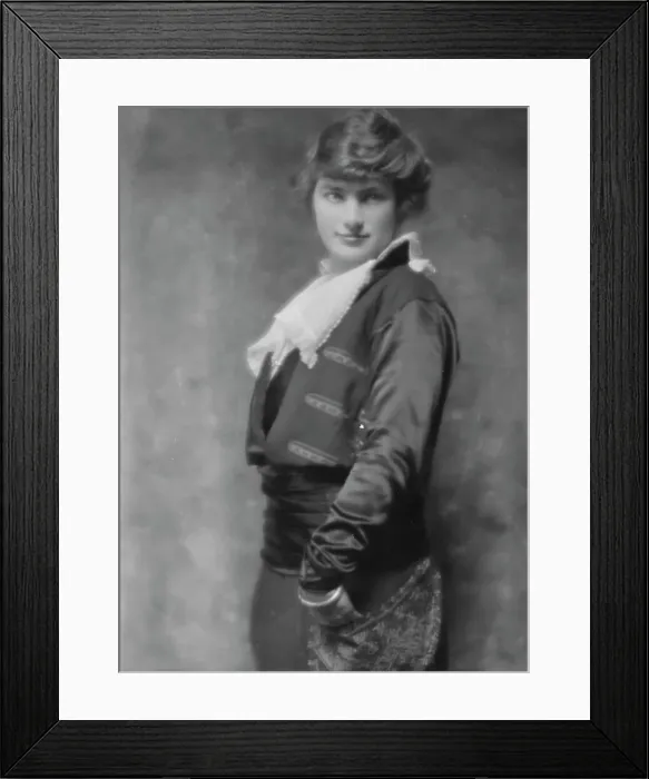 Framed Print : O'Sullivan, Miss, portrait photograph, 1914 Mar. 3. Creator: Arnold Genthe Framed Print : O'Sullivan, Miss, portrait photograph, 1914 Mar. 3. Creator: Arnold Genthe
