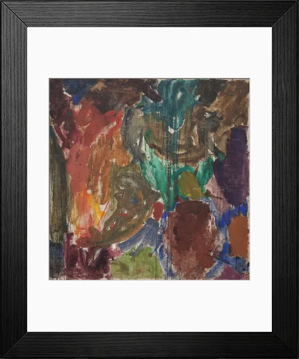 Framed Print : Dante and Vergil in the Underworld;Study after a painting by Delacroix, 1894-1932. Creator: Edvard Weie Framed Print : Dante and Vergil in the Underworld;Study after a painting by Delacroix, 1894-1932. Creator: Edvard Weie