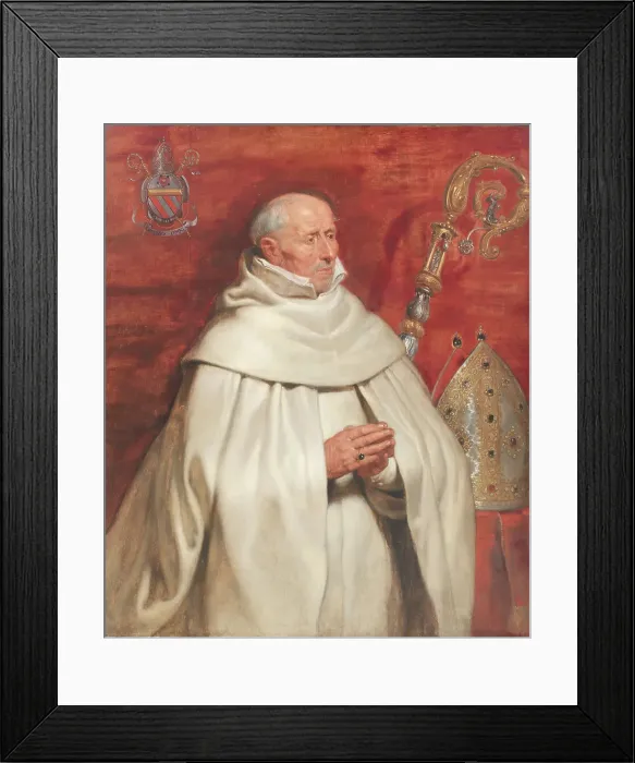 Framed Print : Matthaeus Yrsselius (1541-1629), Abbot of Sint-Michiel's Abbey in Antwerp, 1622-1625. Creator: Peter Paul Rubens Framed Print : Matthaeus Yrsselius (1541-1629), Abbot of Sint-Michiel's Abbey in Antwerp, 1622-1625. Creator: Peter Paul Rubens
