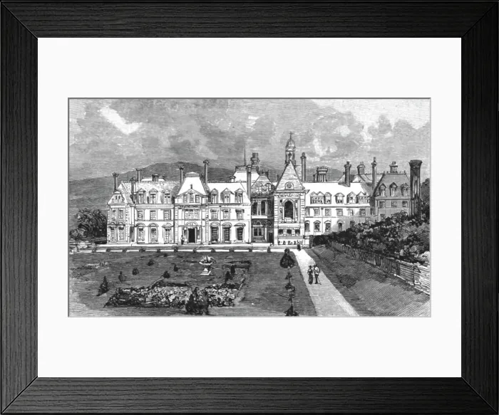 Framed Print : The Church Congress at Ryhl, North Wales and Views in the Neighbourhood; Kinmel Park, Seat... 1891 Creator: Unknown Framed Print : The Church Congress at Ryhl, North Wales and Views in the Neighbourhood; Kinmel Park, Seat... 1891 Creator: Unknown