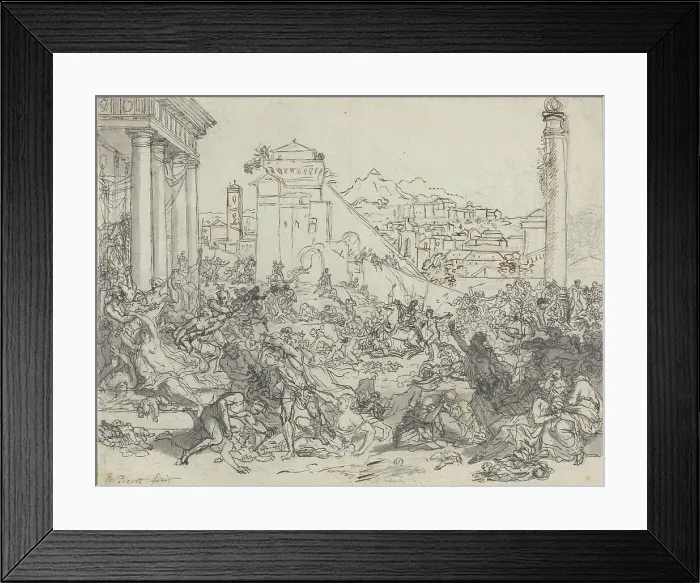 Framed Print : Massacre of the Innocents. Creators: Bernard Picart, Nicolas Boileau Despreaux Framed Print : Massacre of the Innocents. Creators: Bernard Picart, Nicolas Boileau Despreaux