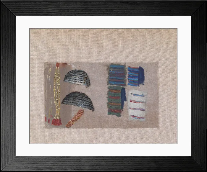 Framed Print : Costume studies, Megara, 1896. Creator: Niels Skovgaard Framed Print : Costume studies, Megara, 1896. Creator: Niels Skovgaard
