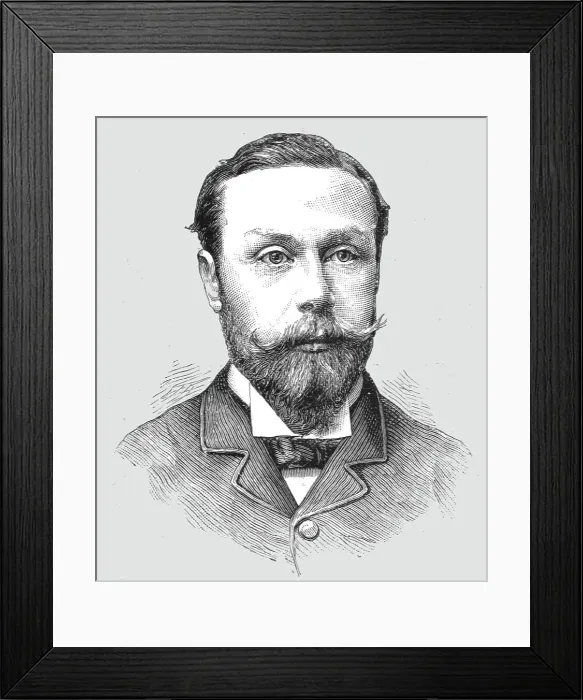 Framed Print : Mr J.W.Lowther, M.P. Under Secretary of State for Foreign Affairs, 1891. Creator: Unknown Framed Print : Mr J.W.Lowther, M.P. Under Secretary of State for Foreign Affairs, 1891. Creator: Unknown