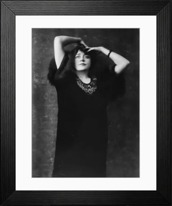 Framed Print : Pearson, Virginia, Miss, portrait photograph, 1915 July 13. Creator: Arnold Genthe Framed Print : Pearson, Virginia, Miss, portrait photograph, 1915 July 13. Creator: Arnold Genthe