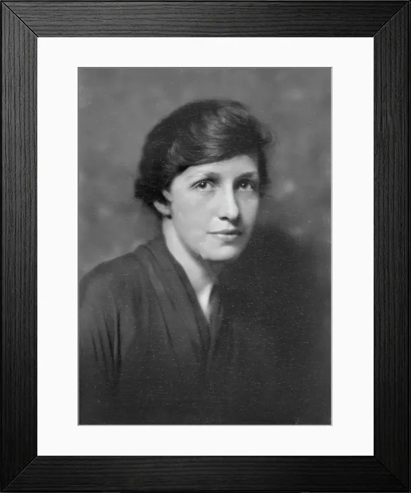 Framed Print : Miss Holly Blake, portrait photograph, 1918 July 9. Creator: Arnold Genthe Framed Print : Miss Holly Blake, portrait photograph, 1918 July 9. Creator: Arnold Genthe