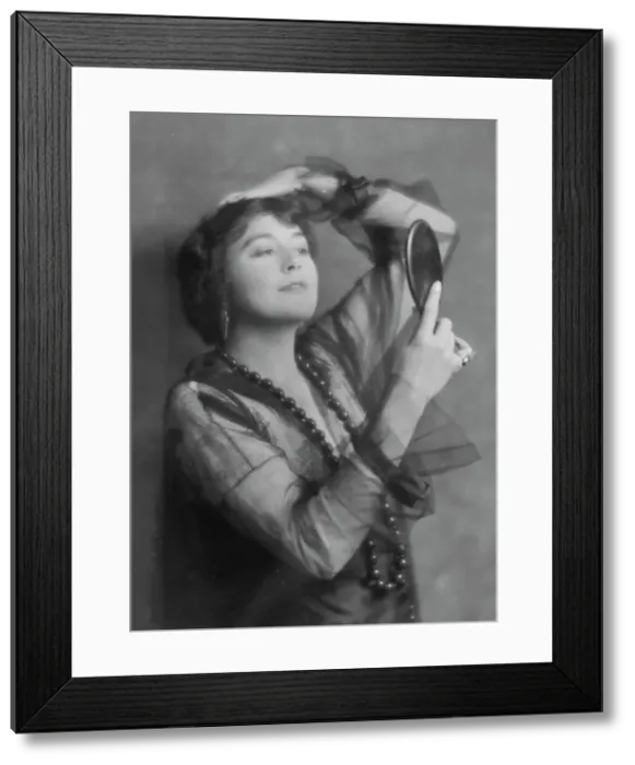 Framed Print : Pearson, Virginia, Miss, portrait photograph, 1915 July 13. Creator: Arnold Genthe Framed Print : Pearson, Virginia, Miss, portrait photograph, 1915 July 13. Creator: Arnold Genthe