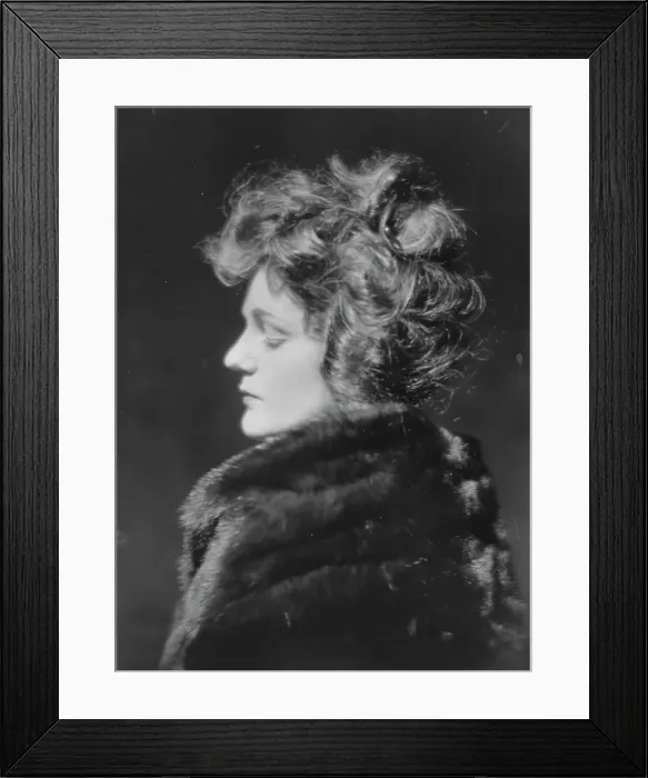 Framed Print : Pell, Miss, portrait photograph, 1916 Apr. 11. Creator: Arnold Genthe Framed Print : Pell, Miss, portrait photograph, 1916 Apr. 11. Creator: Arnold Genthe