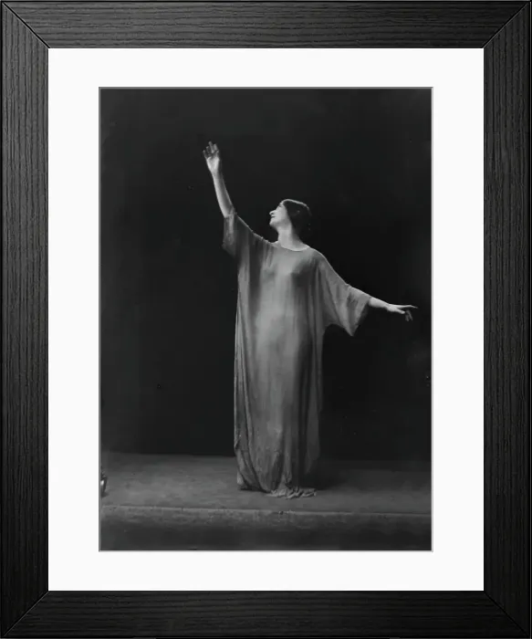 Framed Print : Miss Stella Block, 1919 or 1920. Creator: Arnold Genthe Framed Print : Miss Stella Block, 1919 or 1920. Creator: Arnold Genthe