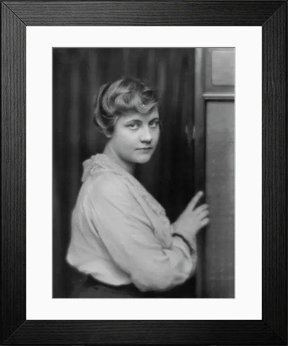 Framed Print : Perkins, Helen J. Miss, portrait photograph, 1914 Apr. 18. Creator: Arnold Genthe Framed Print : Perkins, Helen J. Miss, portrait photograph, 1914 Apr. 18. Creator: Arnold Genthe