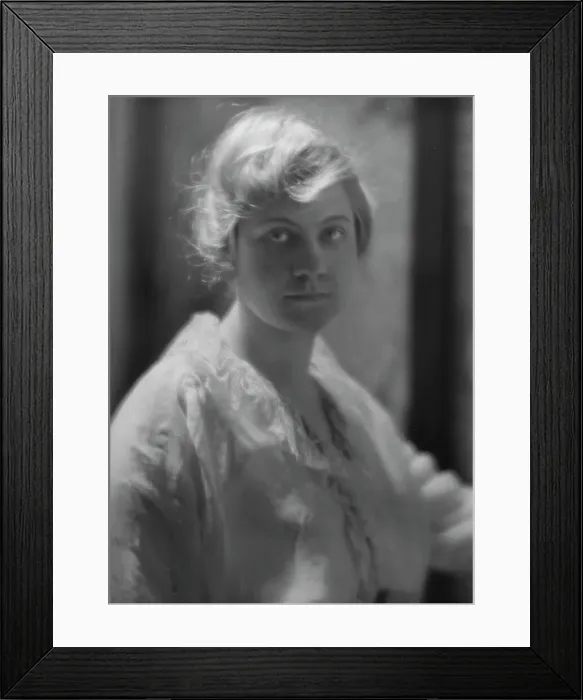 Framed Print : Perkins, Helen J. Miss, portrait photograph, 1914 Apr. 18. Creator: Arnold Genthe Framed Print : Perkins, Helen J. Miss, portrait photograph, 1914 Apr. 18. Creator: Arnold Genthe