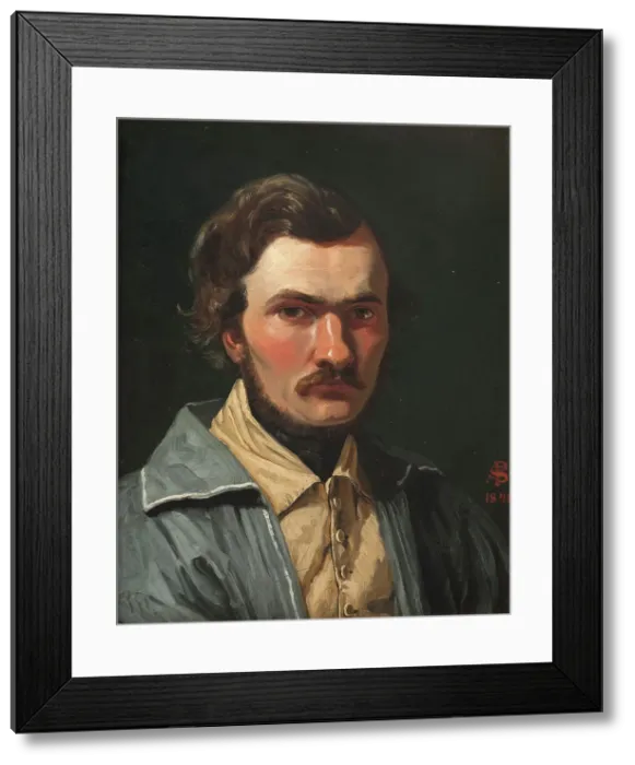 Framed Print : The Painter J.Th. Lundbye, 1841. Creator: Peter Christian Thamsen Skovgaard Framed Print : The Painter J.Th. Lundbye, 1841. Creator: Peter Christian Thamsen Skovgaard