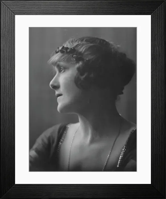 Framed Print : Petrass, Sari, Miss, portrait photograph, 1917 May 25. Creator: Arnold Genthe Framed Print : Petrass, Sari, Miss, portrait photograph, 1917 May 25. Creator: Arnold Genthe