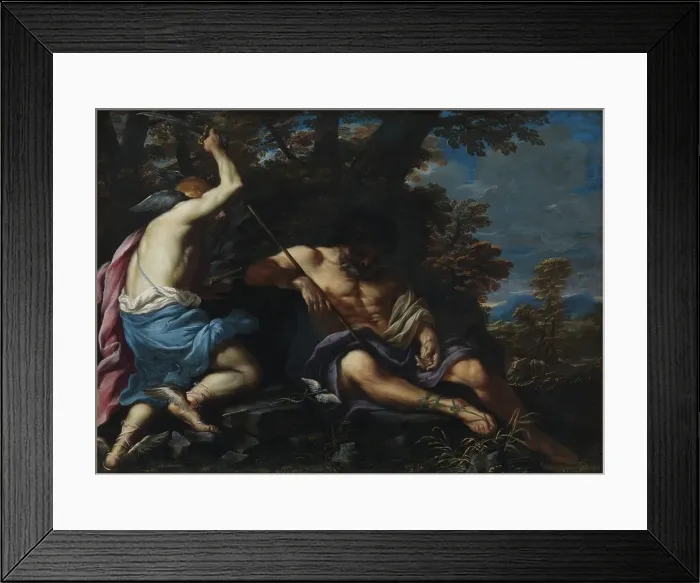 Framed Print : Mercury Killing Argus, 1651-1706. Creator: Girolamo Troppa Framed Print : Mercury Killing Argus, 1651-1706. Creator: Girolamo Troppa