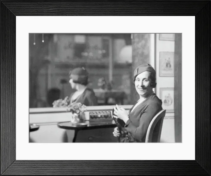 Framed Print : Miss Lucrezia Bori, portrait photograph, 1932 Apr. 6. Creator: Arnold Genthe Framed Print : Miss Lucrezia Bori, portrait photograph, 1932 Apr. 6. Creator: Arnold Genthe