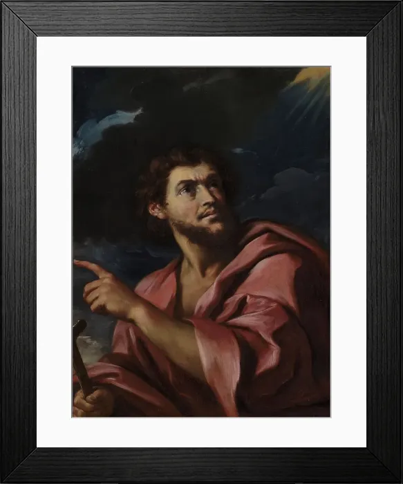 Framed Print : Saint John the Baptist, 1665-1668. Creator: Girolamo Troppa Framed Print : Saint John the Baptist, 1665-1668. Creator: Girolamo Troppa