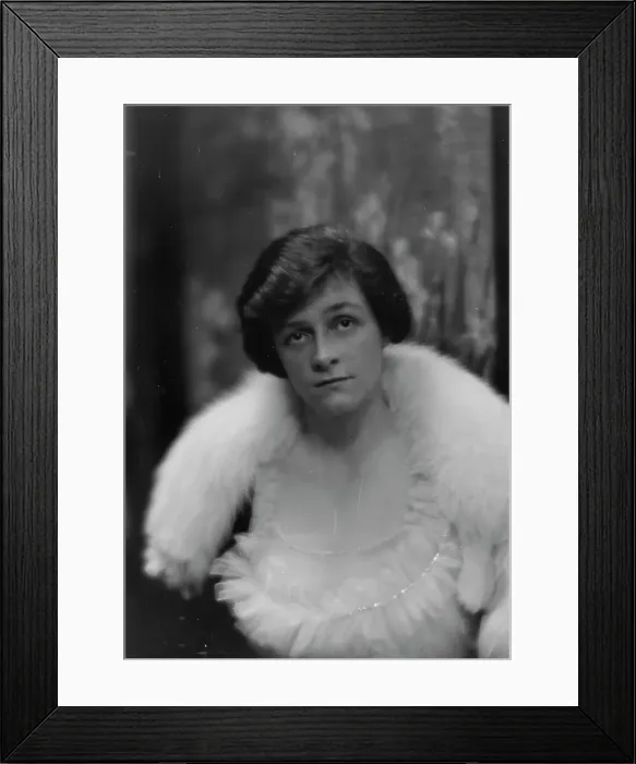 Framed Print : Poor, M. Miss, portrait photograph, 1913. Creator: Arnold Genthe Framed Print : Poor, M. Miss, portrait photograph, 1913. Creator: Arnold Genthe