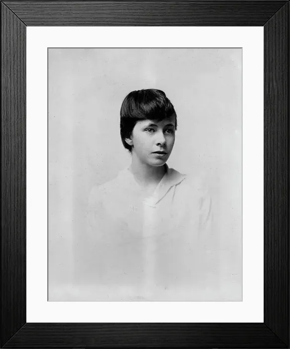 Framed Print : Matilda Young, 1917. Creator: Unknown Framed Print : Matilda Young, 1917. Creator: Unknown