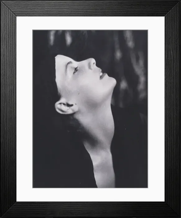 Framed Print : Portrait photograph of Greta Garbo, 1925 July. Creator: Arnold Genthe Framed Print : Portrait photograph of Greta Garbo, 1925 July. Creator: Arnold Genthe
