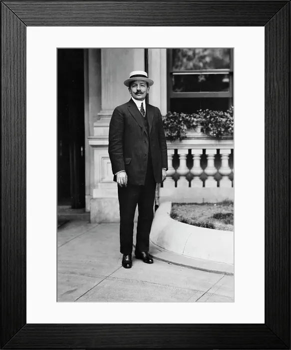 Framed Print : Rafael Zubiran of Mexico, 1914. Creator: Unknown Framed Print : Rafael Zubiran of Mexico, 1914. Creator: Unknown
