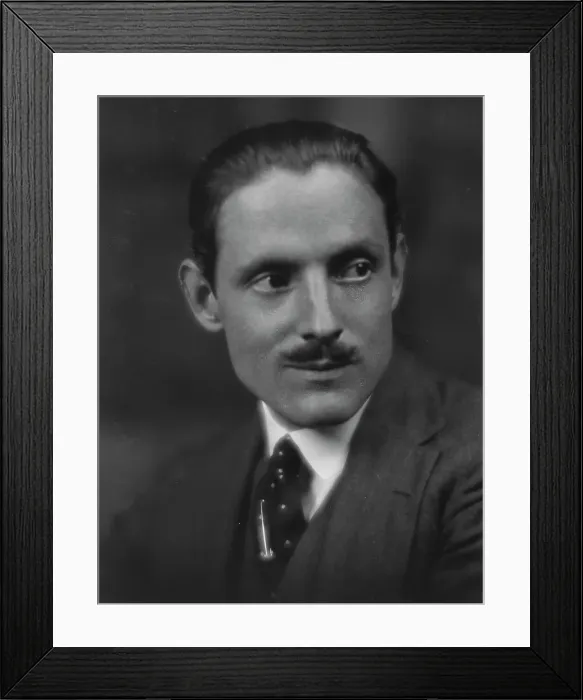 Framed Print : Powell, David, Mr. portrait photograph, 1916 Sept. 21. Creator: Arnold Genthe Framed Print : Powell, David, Mr. portrait photograph, 1916 Sept. 21. Creator: Arnold Genthe