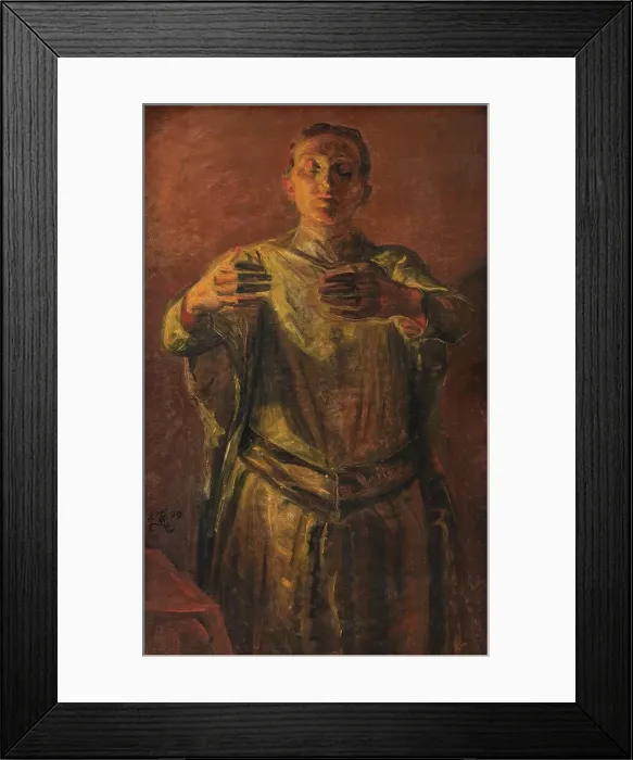 Framed Print : Lady Macbeth. Study, 1899. Creator: Kristian Zahrtmann Framed Print : Lady Macbeth. Study, 1899. Creator: Kristian Zahrtmann