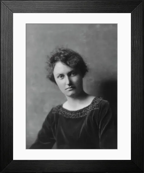 Framed Print : Preston, Evelyn, Miss, portrait photograph, 1916. Creator: Arnold Genthe Framed Print : Preston, Evelyn, Miss, portrait photograph, 1916. Creator: Arnold Genthe