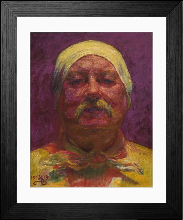 Framed Print : Self-portrait by Lamplight, 1914. Creator: Kristian Zahrtmann Framed Print : Self-portrait by Lamplight, 1914. Creator: Kristian Zahrtmann