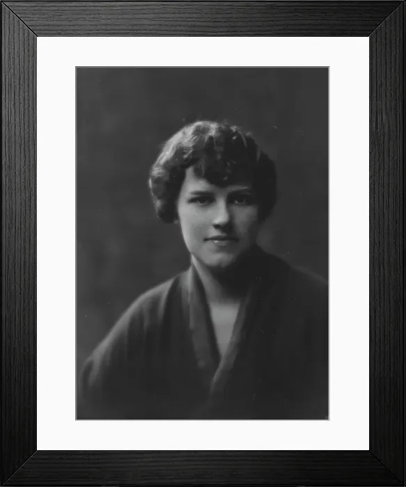 Framed Print : Price, D.W. Miss, portrait photograph, 1917 May 25. Creator: Arnold Genthe Framed Print : Price, D.W. Miss, portrait photograph, 1917 May 25. Creator: Arnold Genthe