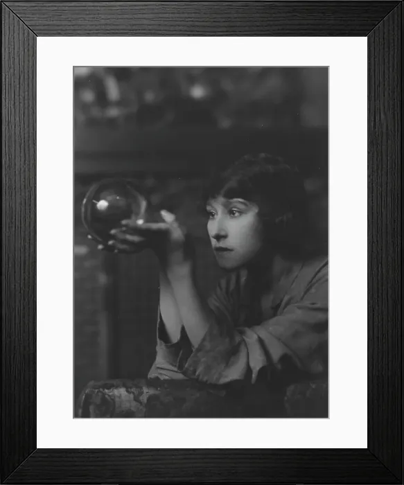 Framed Print : Puget, Mme. portrait photograph, 1917 Apr. 9. Creator: Arnold Genthe Framed Print : Puget, Mme. portrait photograph, 1917 Apr. 9. Creator: Arnold Genthe