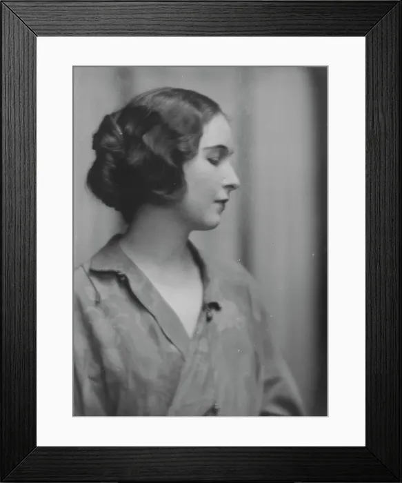 Framed Print : Pujo, Mona, Miss, portrait photograph, 1916. Creator: Arnold Genthe Framed Print : Pujo, Mona, Miss, portrait photograph, 1916. Creator: Arnold Genthe