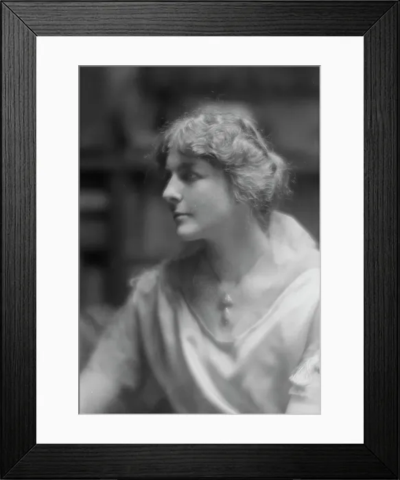 Framed Print : Putnam, L.D. Miss, portrait photograph, 1915 July. Creator: Arnold Genthe Framed Print : Putnam, L.D. Miss, portrait photograph, 1915 July. Creator: Arnold Genthe