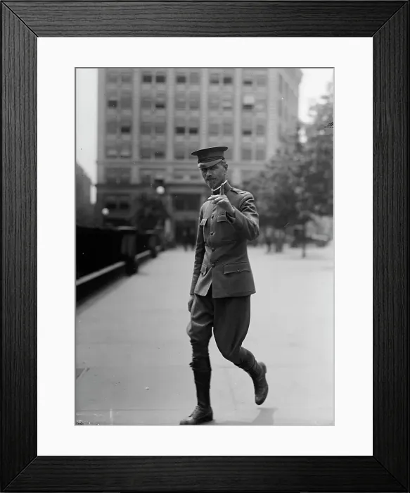 Framed Print : Major Edwin P. Wolfe, U.S.A. Medical Building, 1917. Creator: Unknown Framed Print : Major Edwin P. Wolfe, U.S.A. Medical Building, 1917. Creator: Unknown