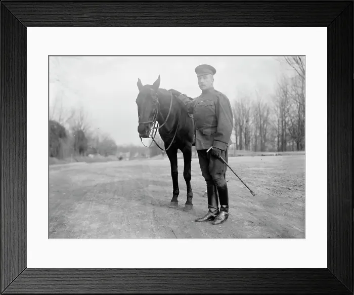 Framed Print : Major General Leonard Wood, U.S. Army, 1913. Creator: Unknown Framed Print : Major General Leonard Wood, U.S. Army, 1913. Creator: Unknown