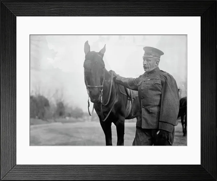 Framed Print : Major General Leonard Wood, U.S. Army, 1913. Creator: Unknown Framed Print : Major General Leonard Wood, U.S. Army, 1913. Creator: Unknown