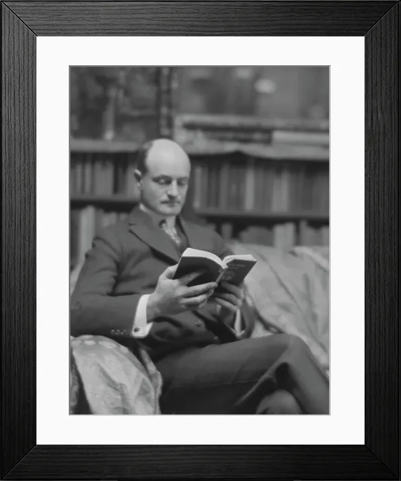 Framed Print : Van Dyke, William, Mr. portrait photograph, 1916 Mar. 11. Creator: Arnold Genthe Framed Print : Van Dyke, William, Mr. portrait photograph, 1916 Mar. 11. Creator: Arnold Genthe