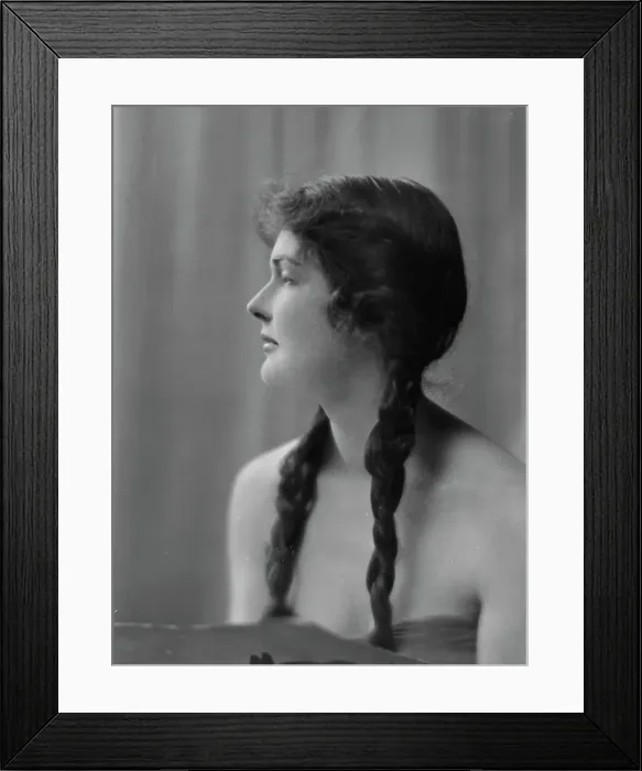 Framed Print : Ray, Adele, Miss, portrait photograph, 1916 Feb. 1. Creator: Arnold Genthe Framed Print : Ray, Adele, Miss, portrait photograph, 1916 Feb. 1. Creator: Arnold Genthe