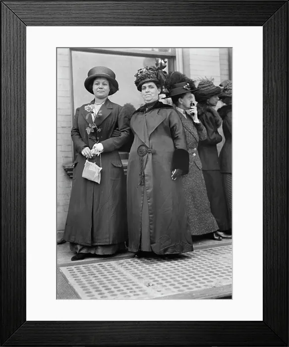 Framed Print : Unidentified Women at Mrs. W. Wilson, 1st Breakfast, 1913. Creator: Unknown Framed Print : Unidentified Women at Mrs. W. Wilson, 1st Breakfast, 1913. Creator: Unknown