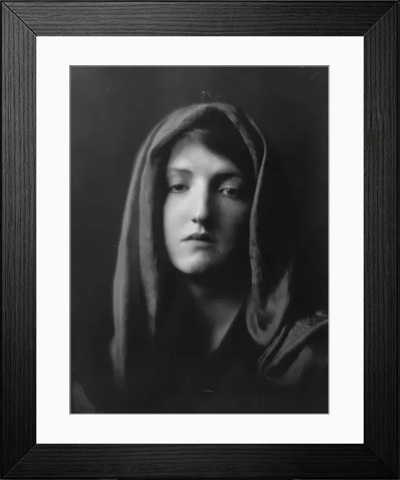 Framed Print : Watson, Ruth, Miss, portrait photograph, 1915. Creator: Arnold Genthe Framed Print : Watson, Ruth, Miss, portrait photograph, 1915. Creator: Arnold Genthe