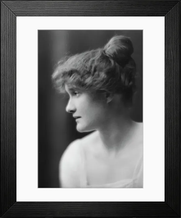 Framed Print : Rose, Miss, portrait photograph, 1915. Creator: Arnold Genthe Framed Print : Rose, Miss, portrait photograph, 1915. Creator: Arnold Genthe