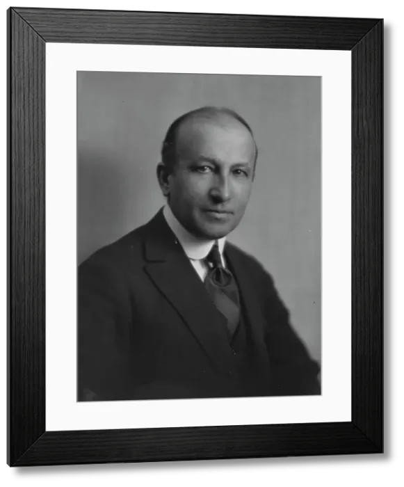 Framed Print : Wertheimer, Mr. portrait photograph, 1917. Creator: Arnold Genthe Framed Print : Wertheimer, Mr. portrait photograph, 1917. Creator: Arnold Genthe