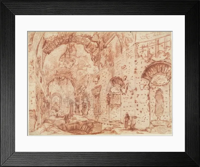 Framed Print : The Canopus of the Villa Adriana at Tivoli, 1776. Creator: Giovanni Battista Piranesi. The Canopus of the Villa Adriana at Tivoli, 1776. Creator: Giovanni Battista Piranesi Framed Print : The Canopus of the Villa Adriana at Tivoli, 1776. Creator: Giovanni Battista Piranesi. The Canopus of the Villa Adriana at Tivoli, 1776. Creator: Giovanni Battista Piranesi