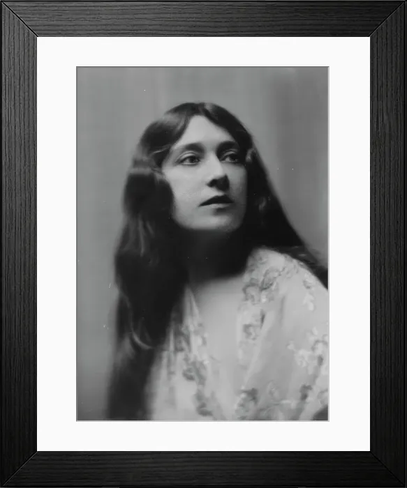 Framed Print : Weston, Lucy, Miss, portrait photograph, 1915 Oct. 2. Creator: Arnold Genthe Framed Print : Weston, Lucy, Miss, portrait photograph, 1915 Oct. 2. Creator: Arnold Genthe