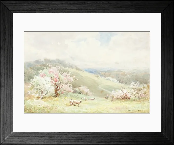 Framed Print : Spring. Creator: Joseph Rubens Powell Framed Print : Spring. Creator: Joseph Rubens Powell