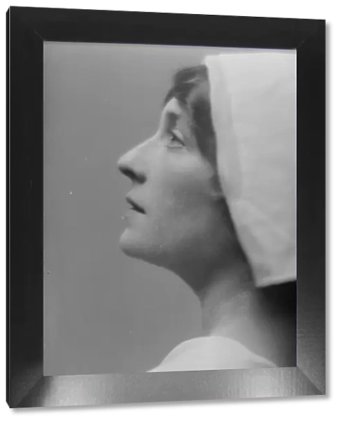 Weston, Lucy, Miss, portrait photograph, 1915 Oct. 2. Creator: Arnold Genthe