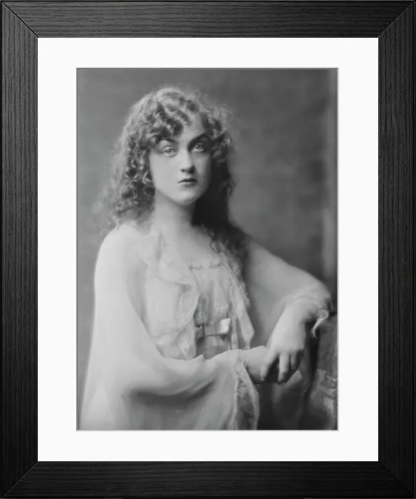 Framed Print : Miss M. Copley, portrait photograph, 1917 Nov. 20. Creator: Arnold Genthe Framed Print : Miss M. Copley, portrait photograph, 1917 Nov. 20. Creator: Arnold Genthe