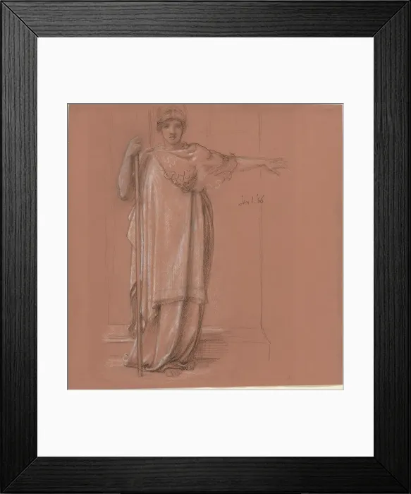 Framed Print : Minerva, 1886. Creator: Edward John Poynter Framed Print : Minerva, 1886. Creator: Edward John Poynter