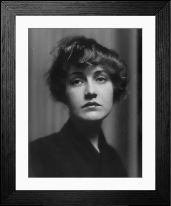 Framed Print : Rushmore, Vivian, Miss, portrait photograph, 1914 Apr. 23. Creator: Arnold Genthe Framed Print : Rushmore, Vivian, Miss, portrait photograph, 1914 Apr. 23. Creator: Arnold Genthe